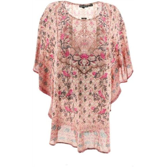 Tolani Collection Regular Printed Woven Caftan Tunic - Picture 2 of 8